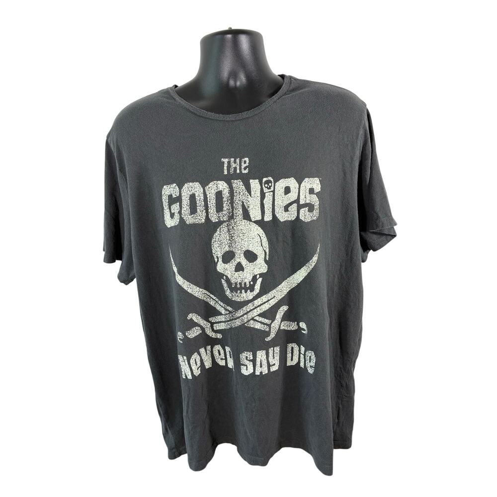 The Goonies Never Say Die T Shirt Old Navy XXL Faded